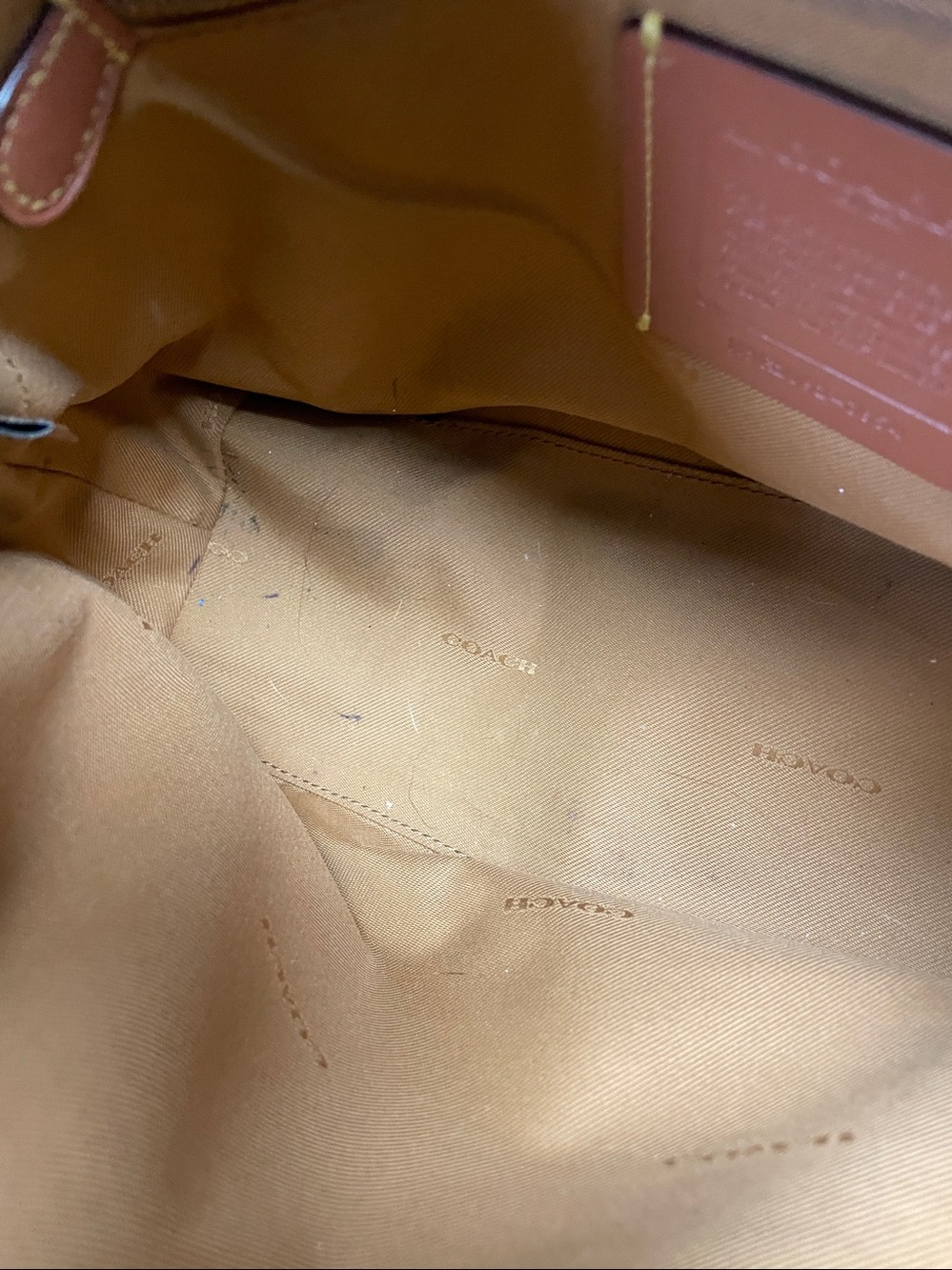 Coach 3954 pebbled leather purse - Picture 5 of 16